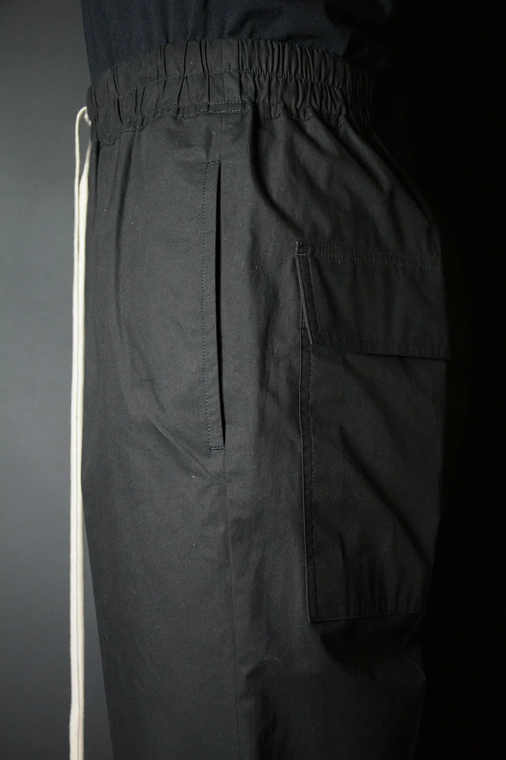 DRAWSTRING SLIM LONG