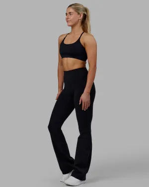 Everyday Flared X-Long Leggings - Black