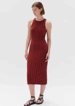 Florence Midi Knit Dress Sumac
