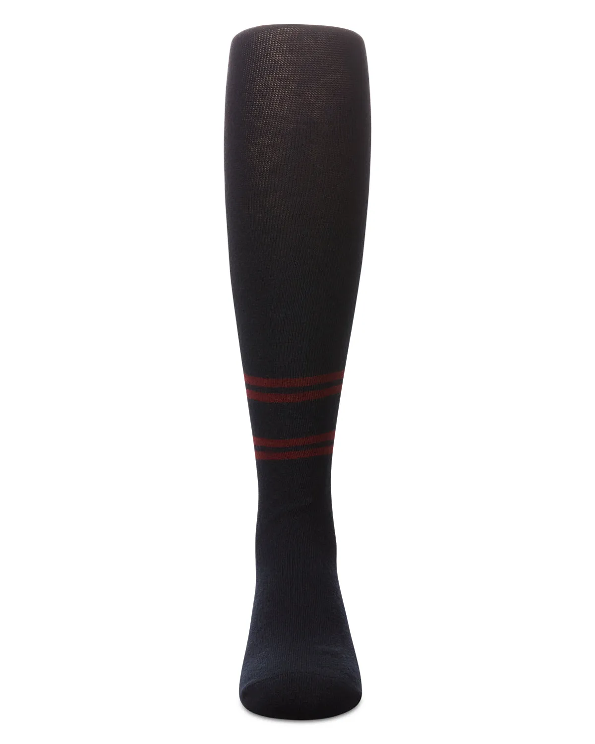 Girls' Double Varsity Stripe Cotton Tights