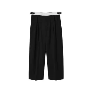 Inside Out Wide Trousers
